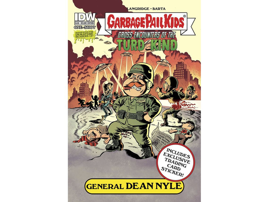 Comic Books IDW Comics - Garbage Pail Kids Gross Encounters of the Turd Kind (2015) 001 - Deluxe Variant Edition (Cond. VF-) - 4737 - Cardboard Memories Inc.