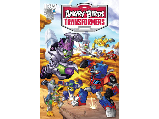 Comic Books IDW Comics - Angry Birds Transformers 002 - Subscription Cover Variant Edition (Cond. VF-) - 5589 - Cardboard Memories Inc.