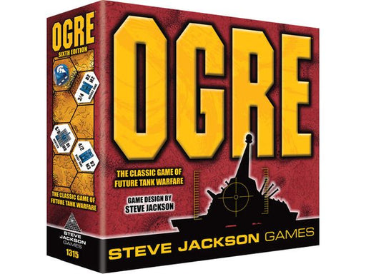 Board Games Steve Jackson Games - Ogre - 6th Edition - Cardboard Memories Inc.