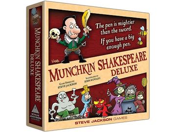 Card Games Steve Jackson Games - Munchkin Shakespeare - Deluxe - Cardboard Memories Inc.