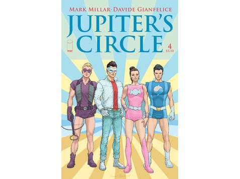 Comic Books Image Comics - Jupiter's Circle 004 (Cond. VF-) 5393 - Cardboard Memories Inc.