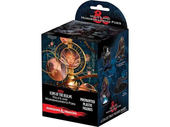 Role Playing Games Wizards of the Coast - Dungeons and Dragons - Icons of the Realms - Volo's and Mordenkainen's Foes - Booster Pack - Cardboard Memories Inc.