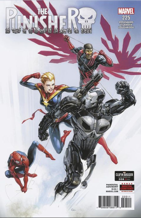 Comic Books, Hardcovers & Trade Paperbacks Marvel Comics - The Punisher (2018 12th Series) 225 (Cond. FN+) - 1969 - Cardboard Memories Inc.