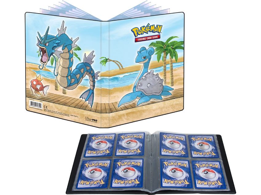 Trading Card Games Pokemon - 4 Pocket Portfolio Binder - Gallery Seaside Series - Cardboard Memories Inc.