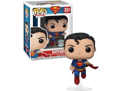 Action Figures and Toys POP! - DC Comics - Heroes - Superman (Flying) - Cardboard Memories Inc.
