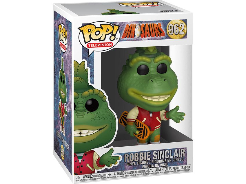 Action Figures and Toys POP! - Movies - Dinosaurs - Robbie Sinclair - Cardboard Memories Inc.