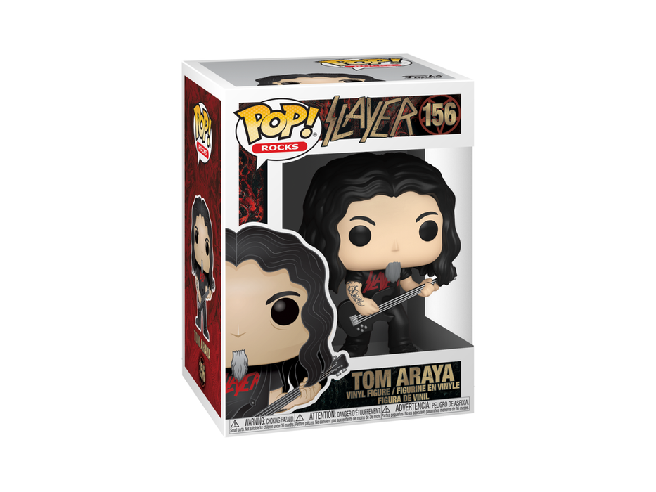 Action Figures and Toys POP! - Music - Slayer - Tom Araya - Cardboard Memories Inc.