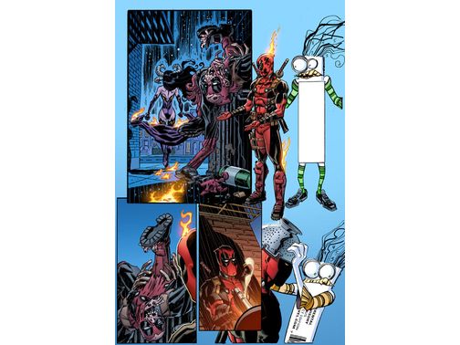 Comic Books Marvel Comics - Deadpool 012 - Secret Comic Cover - 4364 - Cardboard Memories Inc.