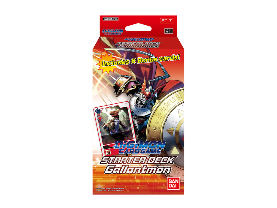 collectible card game Bandai - Digimon - Gallantmon - Trading Card Starter Deck - Cardboard Memories Inc.