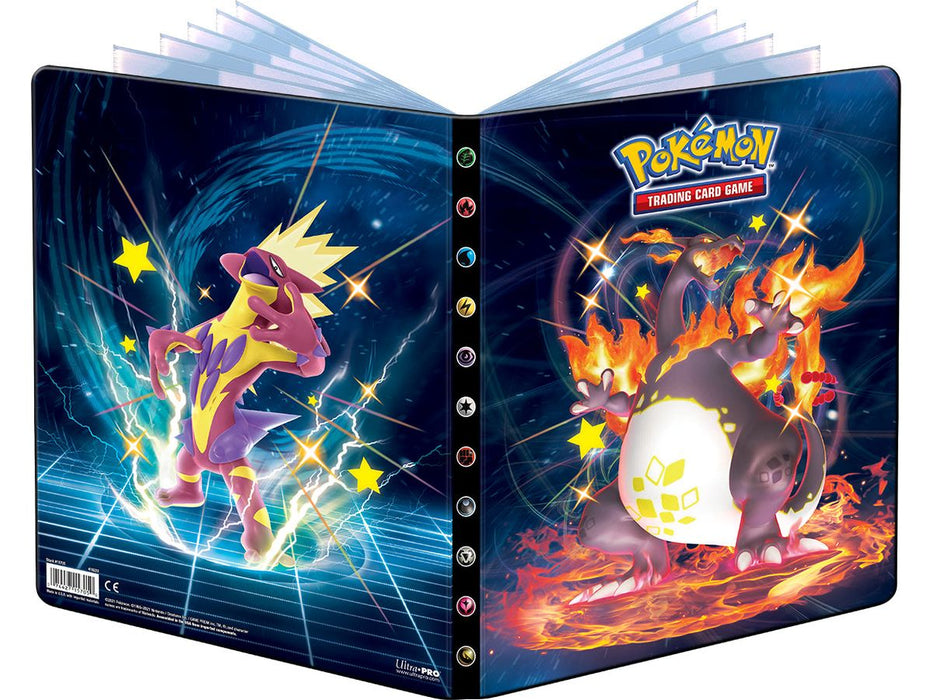 Trading Card Games Pokemon - Sword and Shield - Shining Fates - 9 Pocket Portfolio Binder - Cardboard Memories Inc.