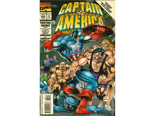 Comic Books Marvel Comics - Captain America (1968 1st Series) 430 (Cond. VF-) - 7307 - Cardboard Memories Inc.