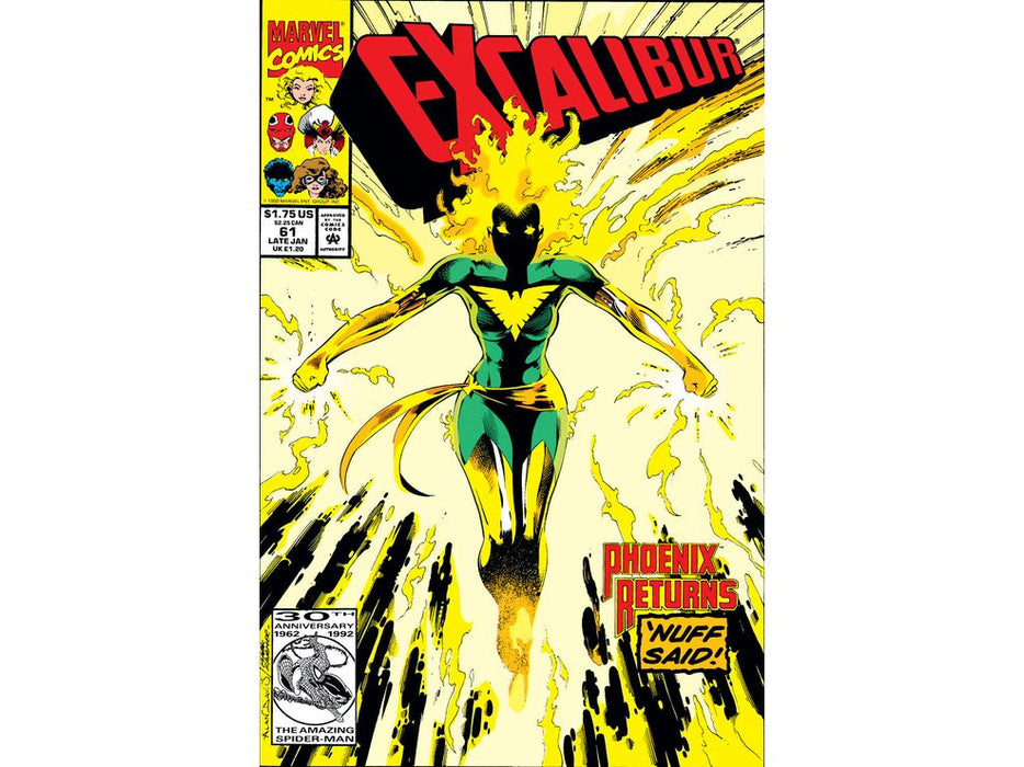 Comic Books Marvel Comics - Excalibur 061 - 7083 - Cardboard Memories Inc.