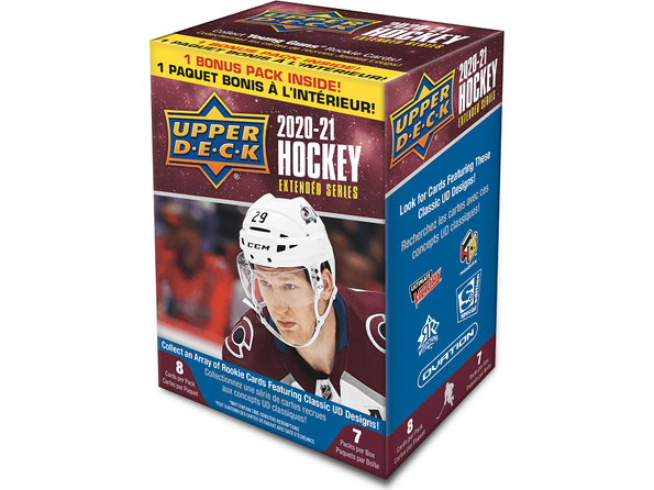 Sports Cards Upper Deck - 2020-21 - Hockey - Extended Series - Walmart Blaster Box - Cardboard Memories Inc.