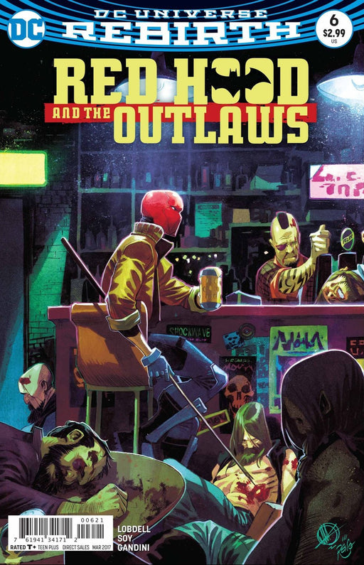 Comic Books DC Comics - Red Hood and the Outlaws (2016) 006 - Variant Edition (Cond. VG) - 1972 - Cardboard Memories Inc.