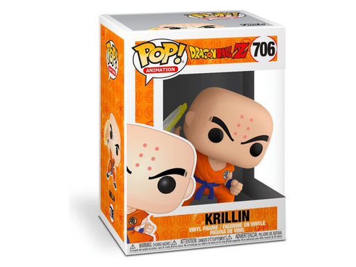 Action Figures and Toys POP! - Television - DragonBall Z - Krillin with Disk - Cardboard Memories Inc.