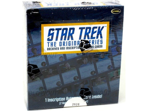 Non Sports Cards Rittenhouse - 2020 - Star Trek The Original Series - Archives and Inscriptions - Hobby Box - Cardboard Memories Inc.