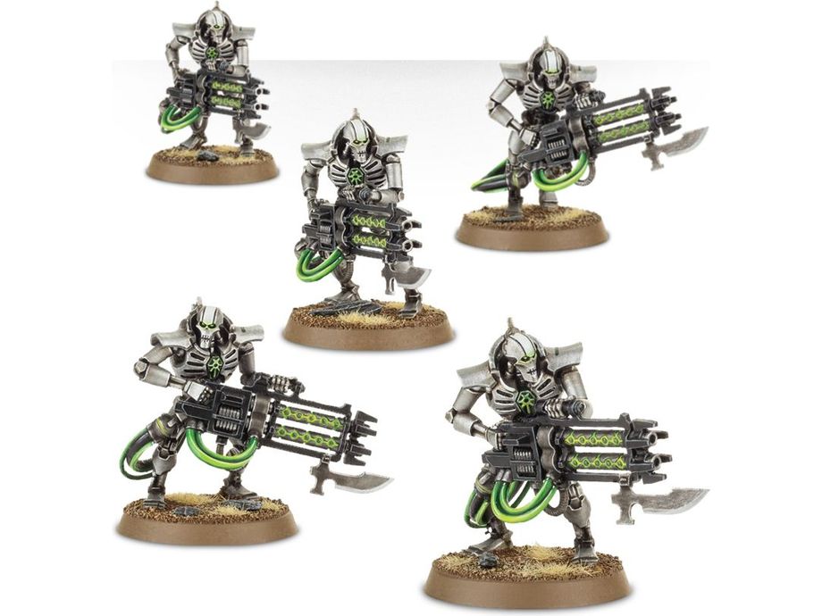 Collectible Miniature Games Games Workshop - Warhammer 40K - Necrons - Immortals - 49-10 - Cardboard Memories Inc.