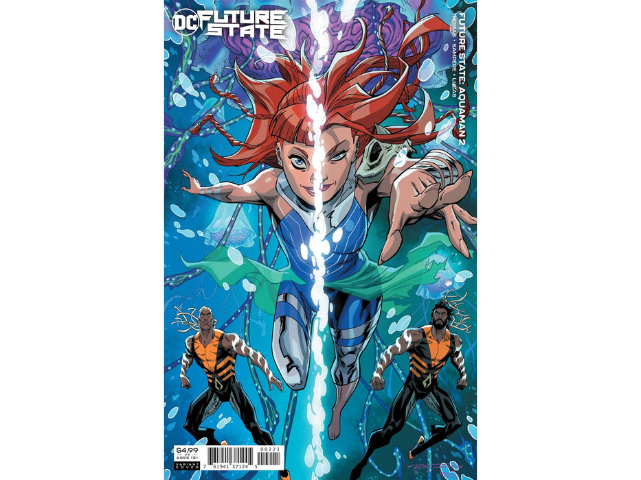 Comic Books DC Comics - Future State - Aquaman 002 - Khary Randolph Card Stock Variant Edition (Cond. VF-) - 5194 - Cardboard Memories Inc.