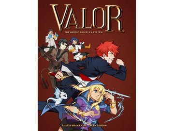 Role Playing Games Valorous Games - Valor the Heroic Tabletop RPG - Core Rulebook - Hardcover - Cardboard Memories Inc.