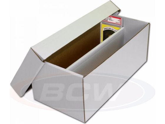 Supplies BCW - Cardboard Storage Box - Graded Card Shoebox - Cardboard Memories Inc.