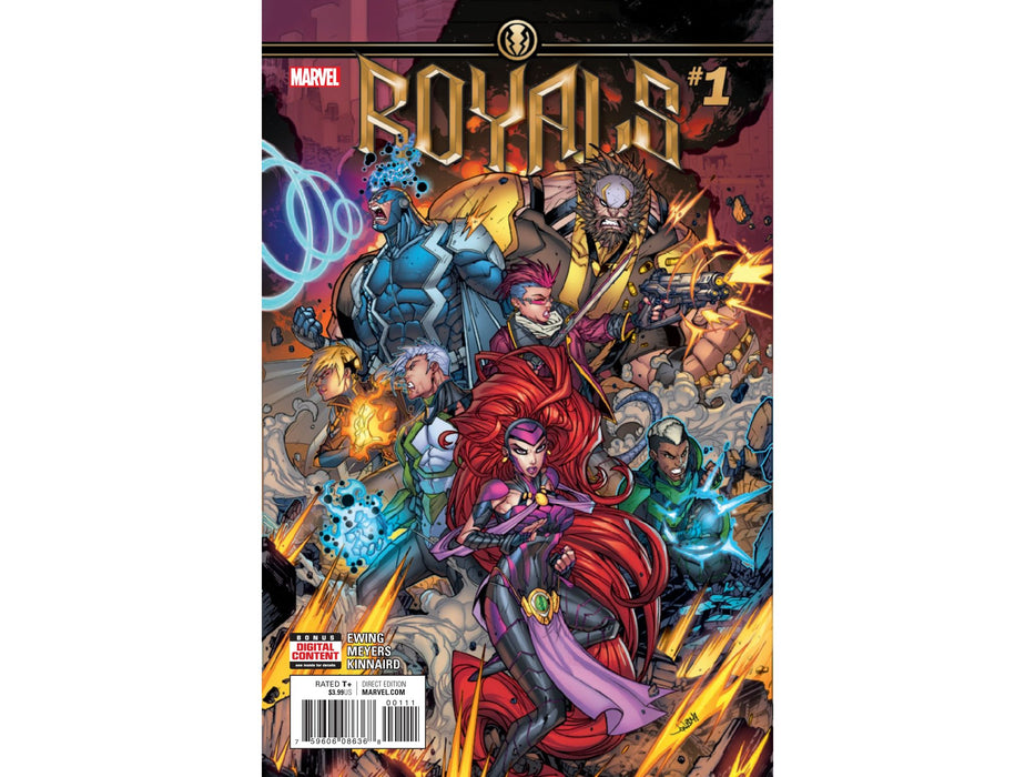 Comic Books Marvel Comics - Royals 001 (Cond. VF-) - 7212 - Cardboard Memories Inc.