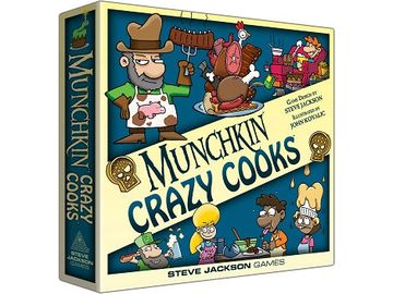 Card Games Steve Jackson Games - Munchkin - Crazy Cooks - Cardboard Memories Inc.