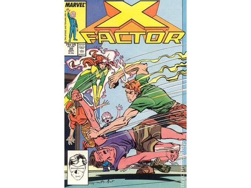 Comic Books Marvel Comics - X-Factor (1986 1st Series) 020 (Cond. FN+ DAMAGED) - 12167 - Cardboard Memories Inc.