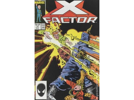 Comic Books Marvel Comics - X-Factor (1986 1st Series) 016 (Cond. FN- DAMAGED) - 12163 - Cardboard Memories Inc.