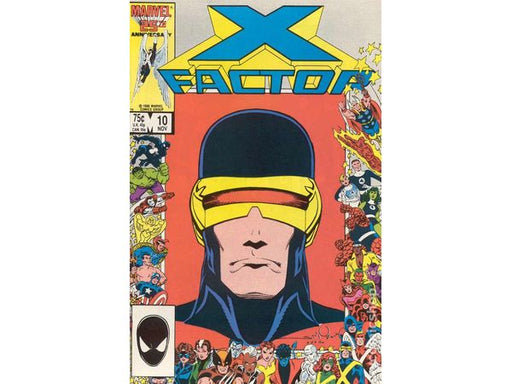 Comic Books Marvel Comics - X-Factor (1986 1st Series) 010 (Cond. FN+ DAMAGED) - 12153 - Cardboard Memories Inc.