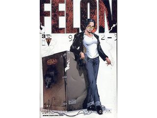 Comic Books Image Comics - Felon (2001) 003 (Cond. FN/VF) - 13551 - Cardboard Memories Inc.