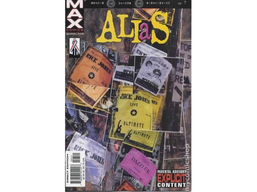 Comic Books Marvel Comics - Alias (2001) 007 (Cond. VF-) - 15257 - Cardboard Memories Inc.
