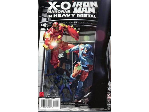 Comic Books Marvel Comics - X-O Manowar Iron Man In Heavy Metal (1996) 001 (Cond. FN/VF) - 16117 - Cardboard Memories Inc.