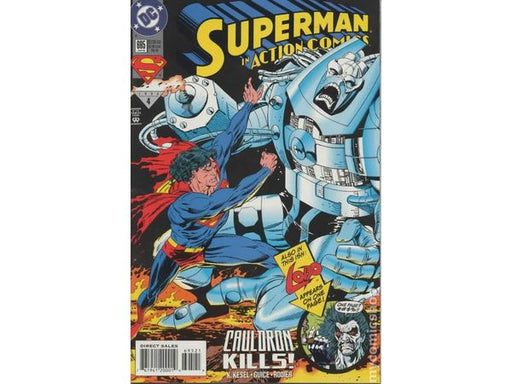 Comic Books DC Comics - Action Comics (1938) 695 (Cond. VF-) - 9188 - Cardboard Memories Inc.