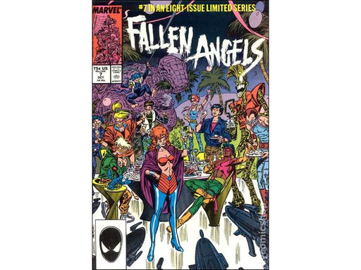 Comic Books, Hardcovers & Trade Paperbacks Marvel Comics - Fallen Angels (1987) 007 (Cond. FN+) - 15277 - Cardboard Memories Inc.