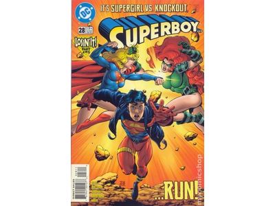 Comic Books DC Comics - Superboy (1994 3rd Series) 28 (Cond. VF-) - 9284 - Cardboard Memories Inc.
