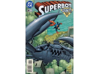 Comic Books DC Comics - Superboy (1994 3rd Series) 26 (Cond. VF-) - 9282 - Cardboard Memories Inc.