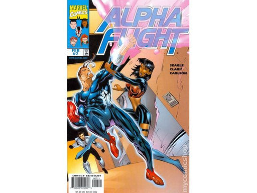 Comic Books Marvel Comics - Alpha Flight (1997 2nd Series) 007 - 7611 - Cardboard Memories Inc.