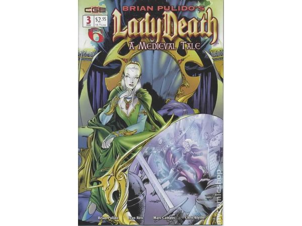 Comic Books CrossGen Comics - Lady Death A Medeival Tale (2003) 003 (Cond. FN/VF) - 13035 - Cardboard Memories Inc.