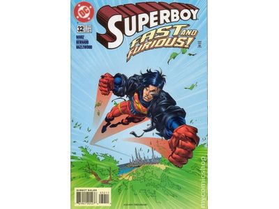 Comic Books DC Comics - Superboy (1994 3rd Series) 32 (Cond. VF-) - 9285 - Cardboard Memories Inc.