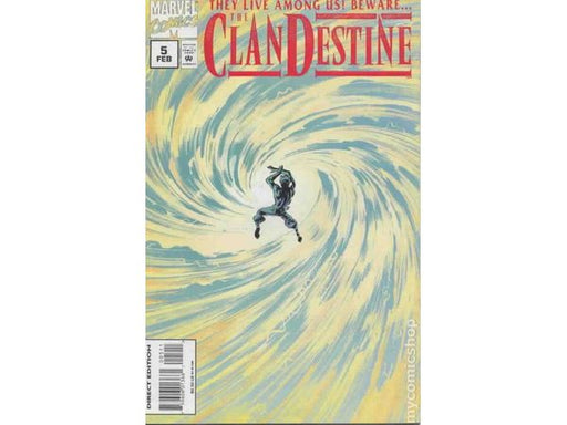 Comic Books Marvel Comics - Clandestine (1994 1st Series) 005 (Cond. VF-) - 12116 - Cardboard Memories Inc.