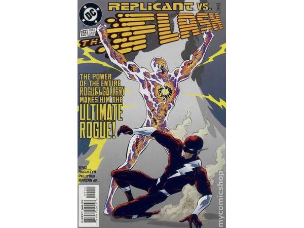 Comic Books DC Comics - Flash (1987 2nd Series) 155 (Cond. FN/VF) - 15742 - Cardboard Memories Inc.