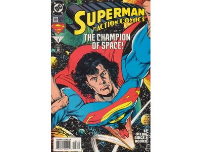 Comic Books DC Comics - Action Comics (1938) 696 (Cond. VF-) - 9189 - Cardboard Memories Inc.