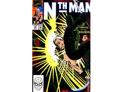 Comic Books Marvel Comics - Nth Man The Ultimate Ninja (1989) 010 (Cond. VF) - 8356 - Cardboard Memories Inc.