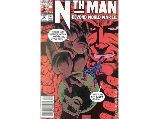 Comic Books Marvel Comics - Nth Man The Ultimate Ninja (1989) 014 (Cond. VF-) - 8314 - Cardboard Memories Inc.