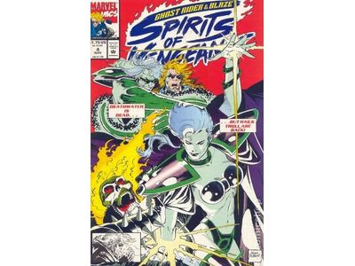 Comic Books Marvel Comics - Ghost Rider Sprirts Of Vengance (1992) 004 (Cond. VF) - 8218 - Cardboard Memories Inc.