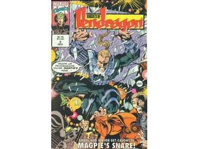 Comic Books Marvel Comics - Knights of Pendragon (1992 2nd Edition) 005 (Cond. FN+) - 16028 - Cardboard Memories Inc.