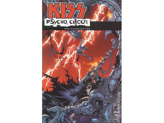 Comic Books, Hardcovers & Trade Paperbacks Image Comics - Kiss Psycho Circus (1997) 024 (Cond. VF-) - 14928 - Cardboard Memories Inc.