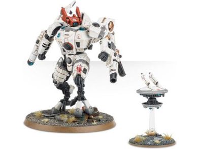 Collectible Miniature Games Games Workshop - Warhammer 40K - Tau Empire - Commander - 56-22 - Cardboard Memories Inc.