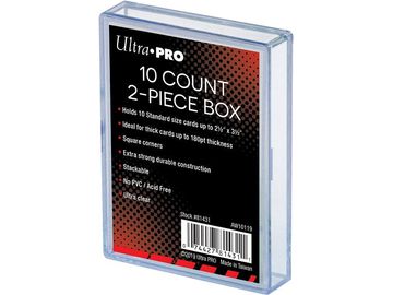 Supplies Ultra Pro - 2 Piece Box - 10 Count - Cardboard Memories Inc.