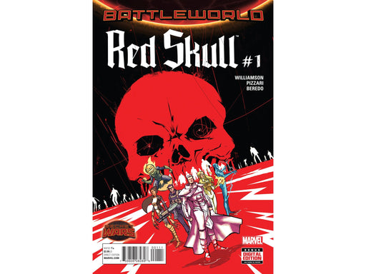 Comic Books Marvel Comics - Battleworld Red Skull 001 (Cond. VF-) 7185 - Cardboard Memories Inc.